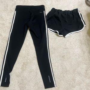 adidas leggings and shorts